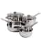 Gibson Home® Landon 7-Piece Stainless Steel Cookware Set
